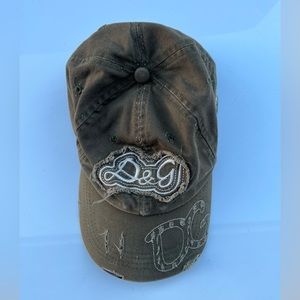 Dolce & Gabbana Distressed Baseball Cap